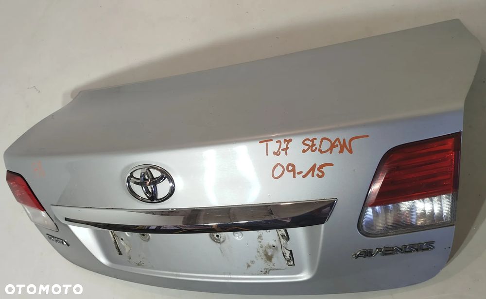 Klapa tylna bagażnika TOYOTA AVENSIS T27 09-14 SEDAN - 3