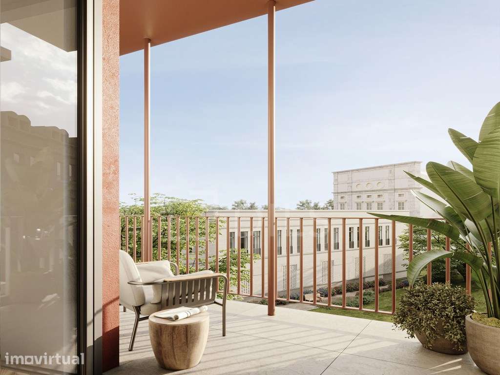 Apartamento T2 com varanda em novo empreendimento no Beato, Lisboa - Grande imagem: 2/47