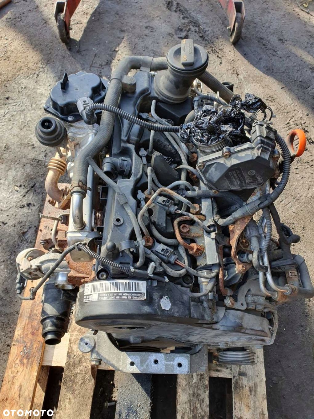 SILNIK VW TRANSPORTER T5 T6 2.0 TDI KOD SILNIKA CAA - 1