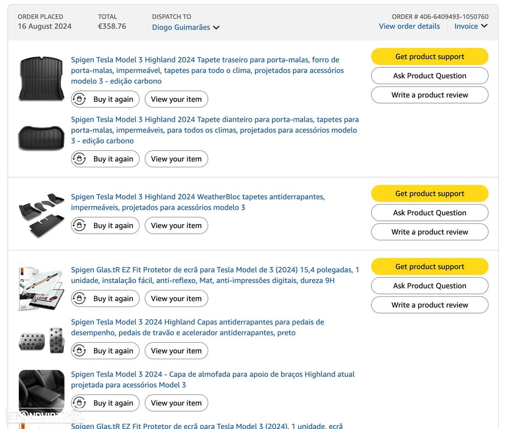 Tesla Model 3 Long Range Tração Integral - 16