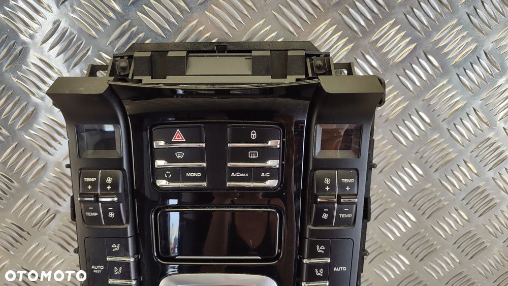 PORSCHE CAYENNE II 10-17R PANEL STEROWANIA MMI RAMKA TUNELU OSLONA WYBIERAKA CZARNY 7P5864785A 7P5864785 - 2