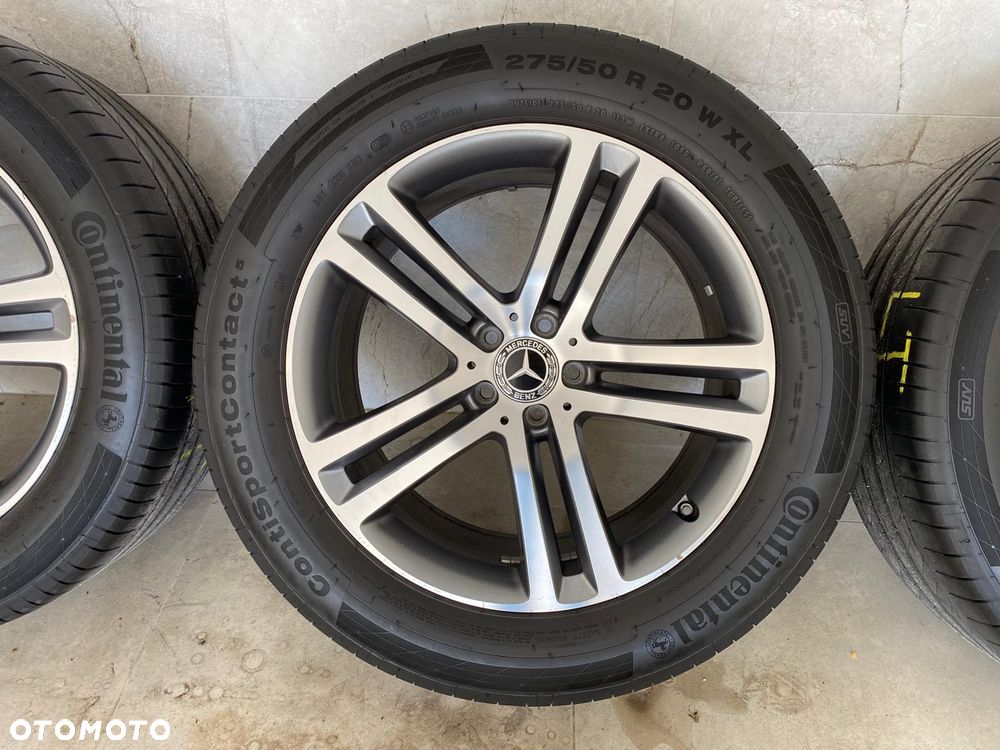 Oryginalne Felgi Mercedes + opony Continental. MERCEDES GLE GLS R20 - 4