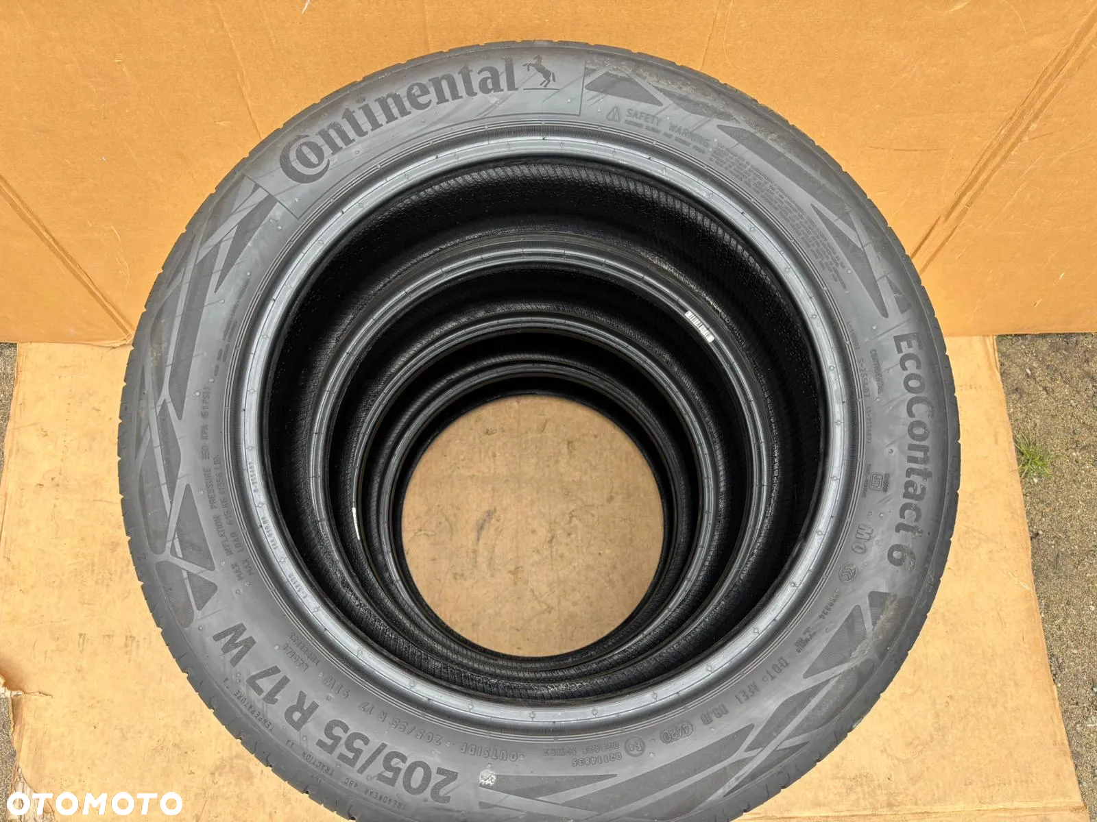Opony Letnie Continental EcoContact 6 205/55 R17 91W Komplet Ładne - 2