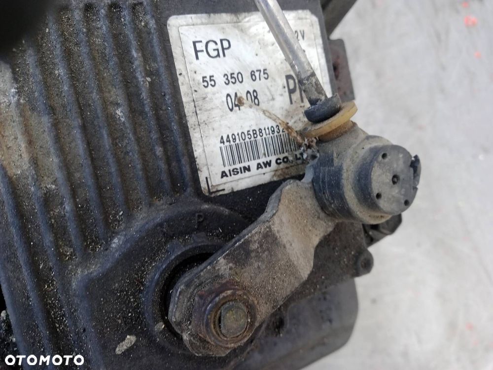 SKRZYNIA BIEGÓW TF-80SC AF40 PK OPEL ZAFIRA B 1.9 - 4