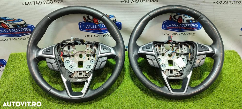 VOLAN PIELE CU COMENZI (2 BUC.) FORD MONDEO MK5 (MKV) 2014–2019  / COD OEM DS733600RN3ZHE / DS733600KN3ZHE (4C2) - 1