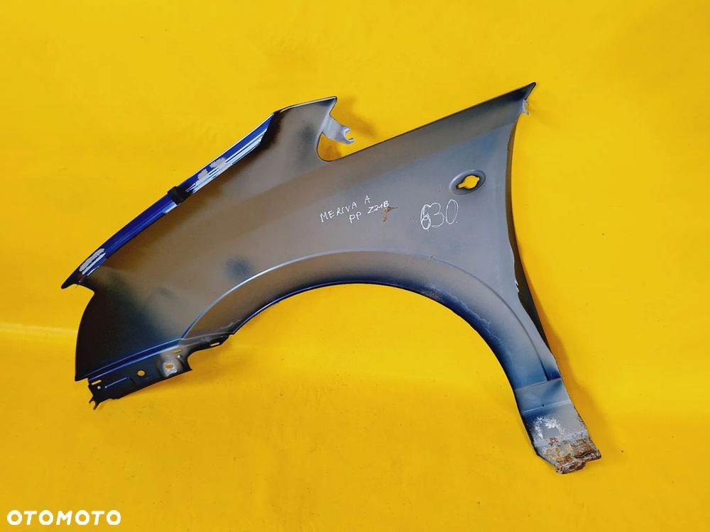 BŁOTNIK PRAWY PRZÓD PRZEDNI OPEL MERIVA A LAK: Z21B NR630 - 8