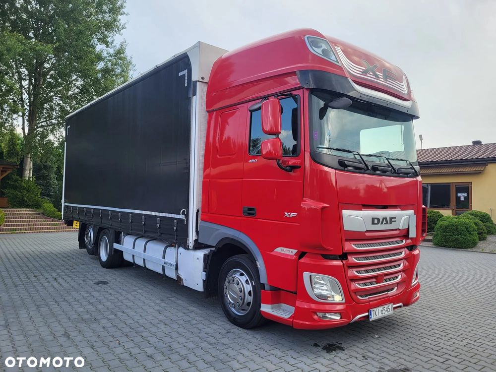 DAF XF480 Super Space Automat Firana 19 Palet TV Salon Polska - 3