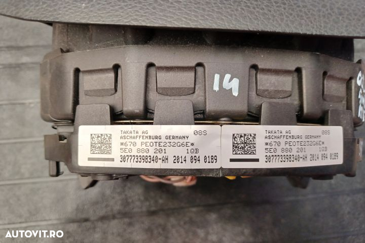 Airbag volan / sofer 5E0880201 PIESA NOUA 5E0880201 Skoda Octavia 3 [ - 5