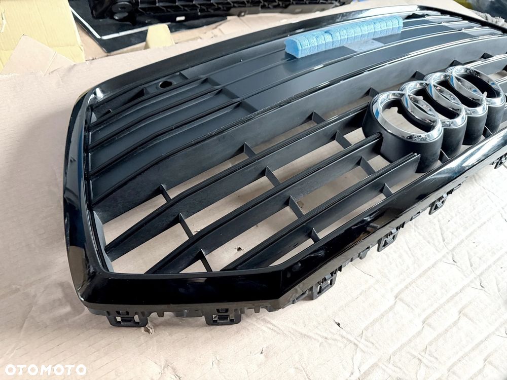 GRILL przedni ATRAPA - Audi A6 C8 4K0- BLACK ASO - 7