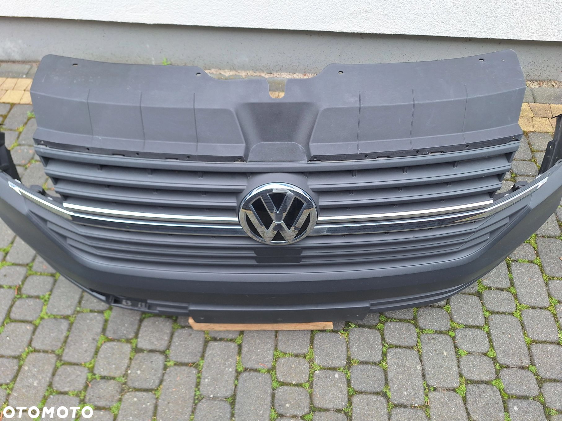 VW TRANSPORTER T6 LIFT 19- ZDERZAK PRZÓD PRZEDNI+WZMOCNIENIE GRILLA ORYG. 7LA807221B WYSYŁKA - 2