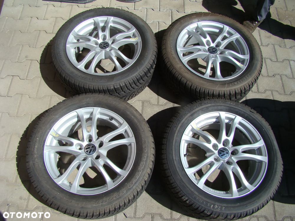 a60 5x120 VW Transporter Caravelle Multivan T5 T6 7,5jx17 opony zima - 1