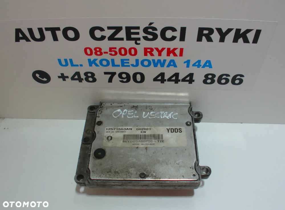 Sterownik Komputer Silnika YDDS 12571663AN - 1