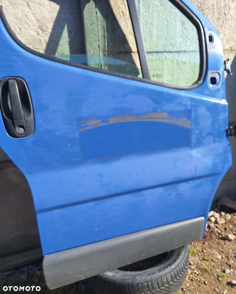 DRZWI PRAWY PRZÓD TRAFIC,VIVARO 2001-2014 ROK/ NIEBIESKIE -KOD OV489 - 1