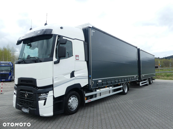 Renault T440 13L / EURO 6 / ZESTAW PRZEJAZDOWY 7,70+7,70 120m3 /