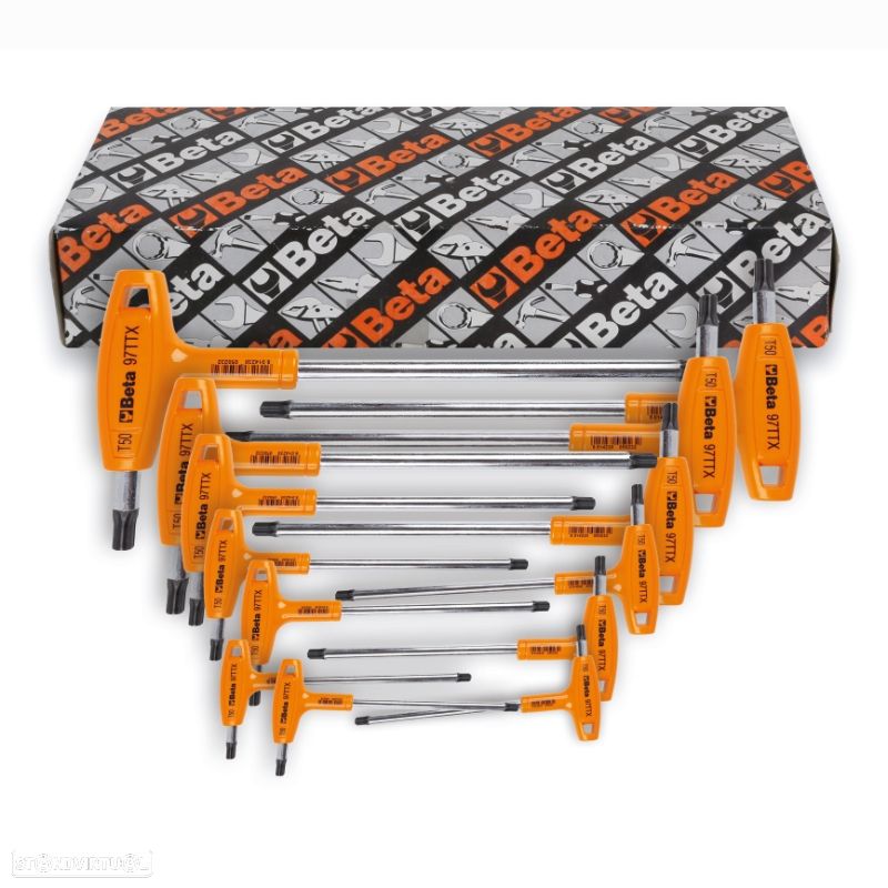 beta set of 8 torx® t-handle wrenches 55000150 - 1