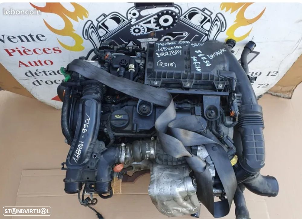 Motor Peugeot / Citroën 1.6 BlueHDi BHY usado com garantia - 2