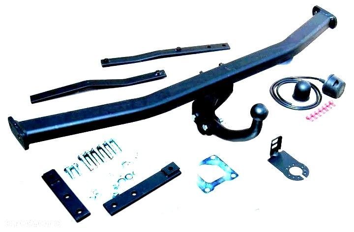 Nowy Kompletny Markowy Hak Holowniczy Steinhof + Kula + Wiązka Uniwersalna + Gniazdo elektr.Bez Cięcia zderzaka do Renault Megane II 3/5d + Scenic + Grand Scenic od 2002 GWARANCJA HIT - 1