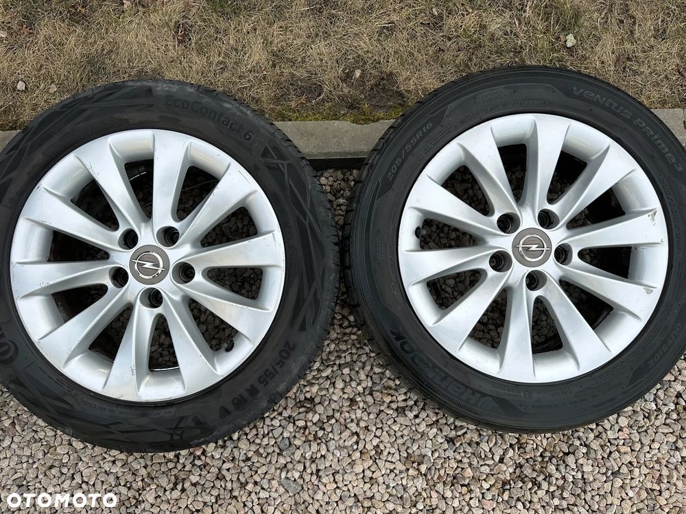 Opel Meriva Astra Zafira Alufelgi 16" 5X110 6,5Jx16 ET37 - 6