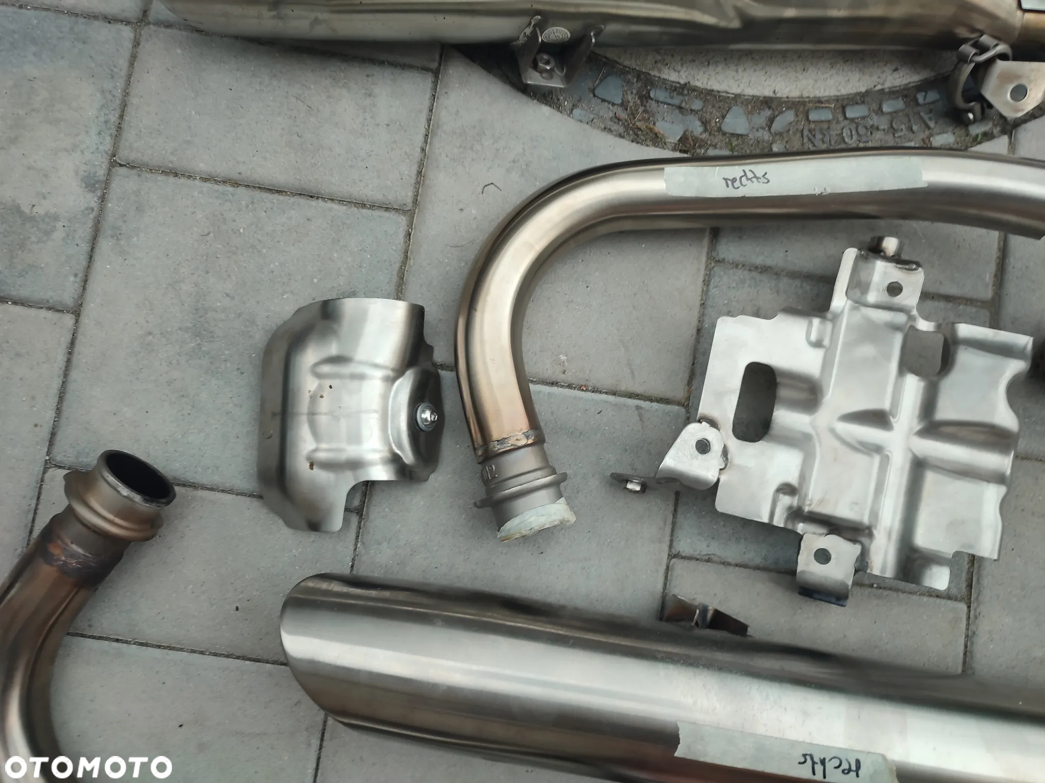 Tłumik, wydech, kolektor, katalizator Triumph Speed Twin 1200 - 8