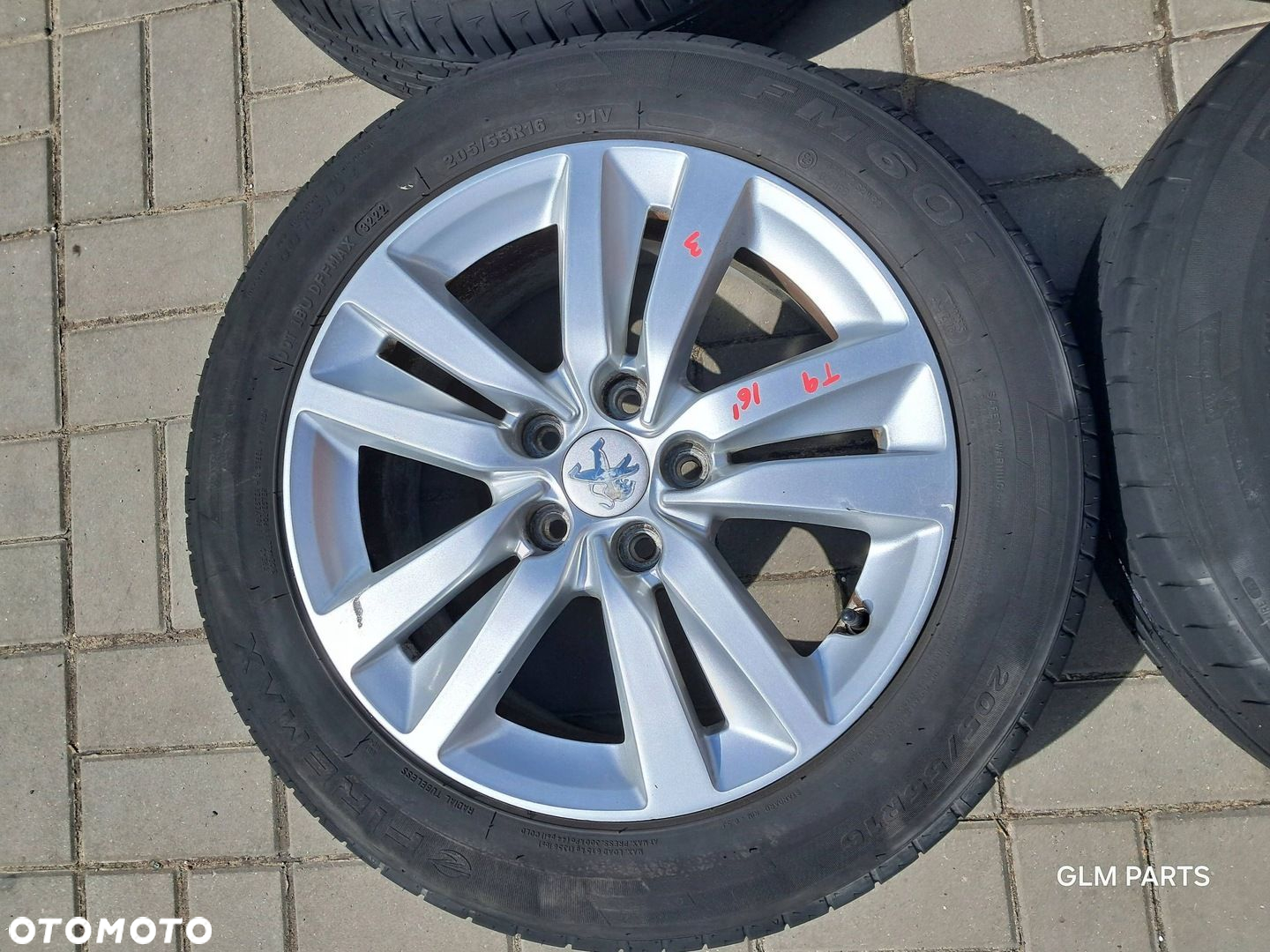 Peugeot 308 II T9 Felgi aluminiowe 16" koła LATO 205/55R16 5x108 - 9