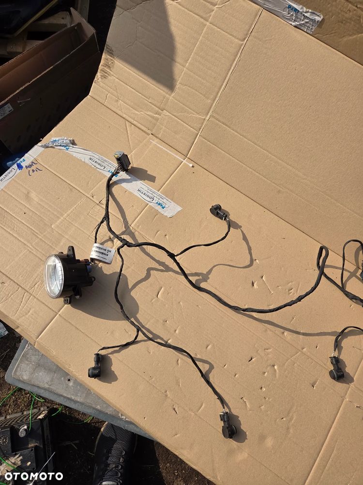 Halogen halogeny LED lewy prawy Jeep Gladiator Wrangler JL Wiązka instalacja PDC 68319652AE P68319652AE 6YD83TRMAB - 4