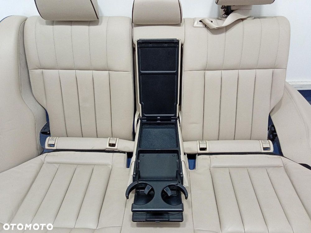 MERCEDES E KLASA W212 SEDAN KANAPA TYŁ TYLNA SKÓRA - 8
