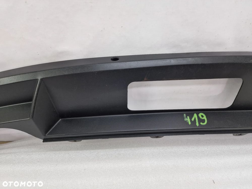 SKODA OCTAVIA 3 III 5E0 / 5E5 HB / SEDAN 12- DYFUZOR / SPOJLER ZDERZAKA TYLNEGO TYLNIEGO TYŁ , OPCJA POD HAK , NR 5E5807521 , NR AUKCJI DT419 - 5