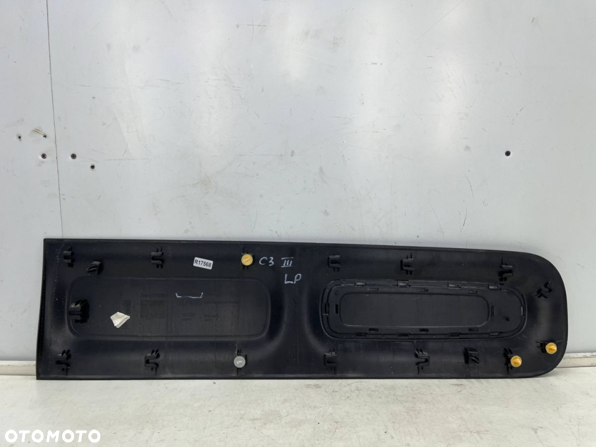 Listwa Citroen C3 III LIFT 20r.- LEWA przednia nakładka drzwi bocznych lewy przód 9833480877 - 11