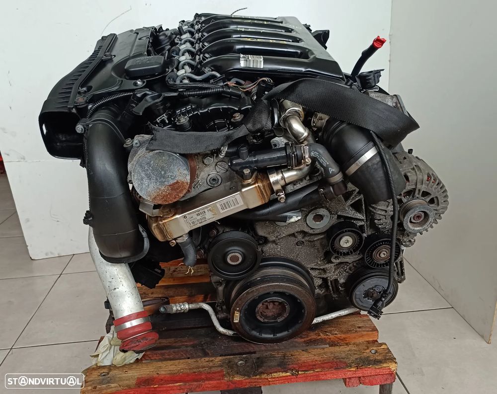Motor Bmw 330D 231cv E90 M57 306D3 bloco aluminio caixa velocidades 6HP28 024WFC - 2