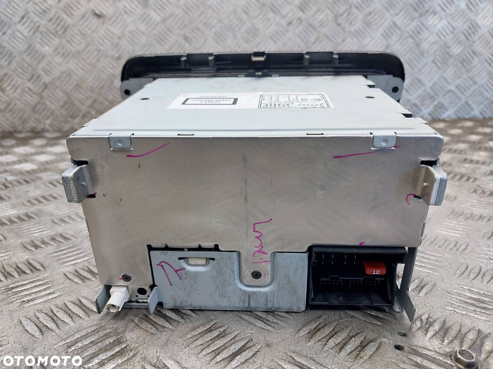 RADIO ODTWARZACZ SKODA FABIA II 5J0035161 VP6SBF-18C815-AE - 3
