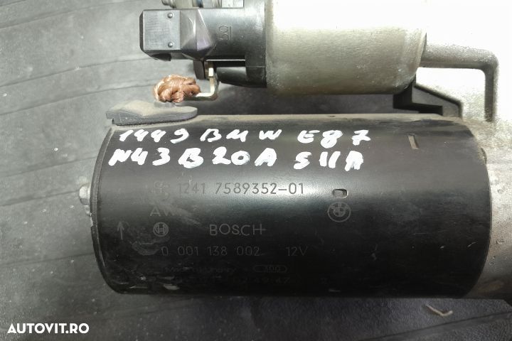 Electromotor 7589352 7589352 BMW Seria 1 E81/E82/E87/E88 [facelift] [ - 4