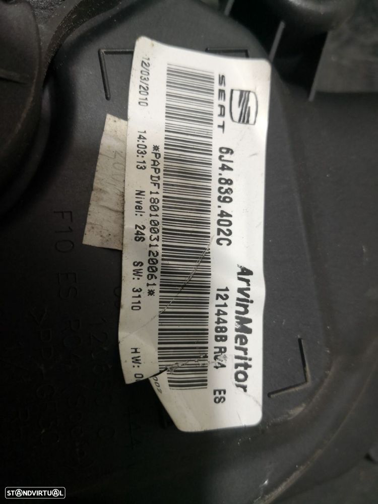 Elevador Trás Dto Electrico Seat Ibiza Iv (6J5, 6P1) - 5