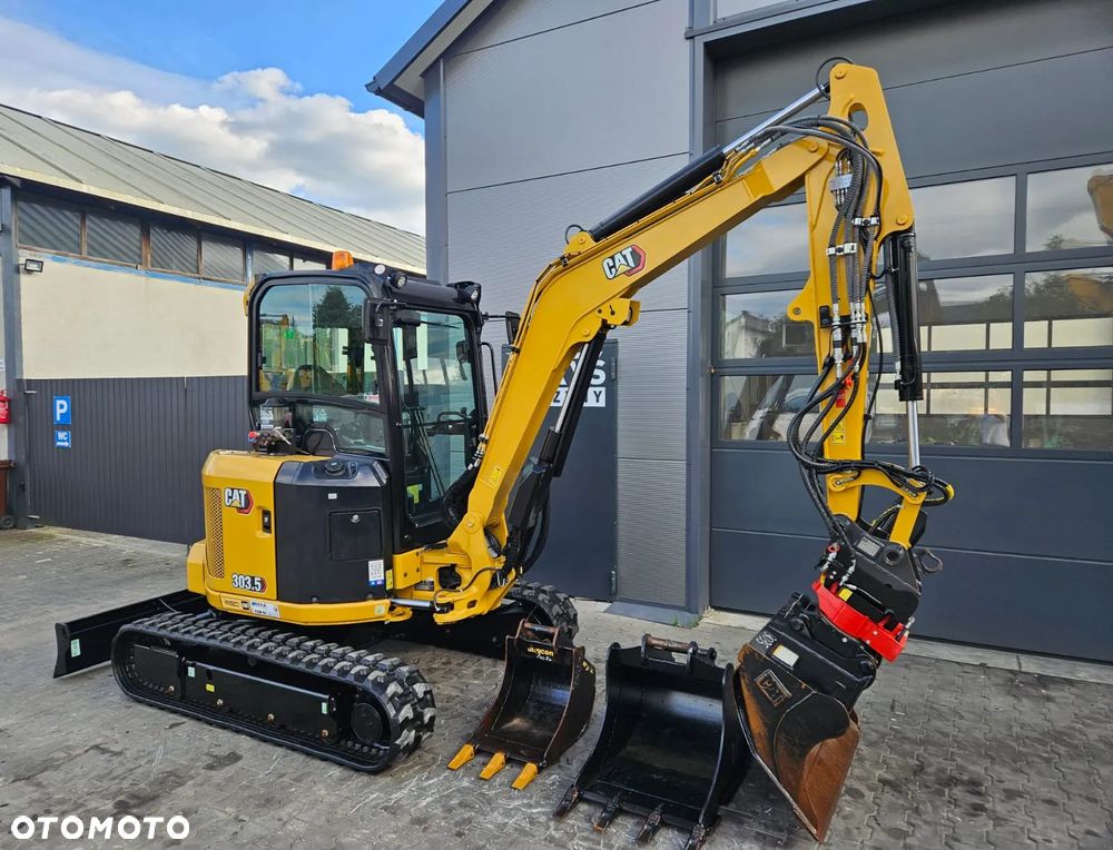 Caterpillar MINIKOPARKA CAT CATERPILLAR 303.5 CR 303.5CR E CR 303.5E 303 304 302 2022R. DEMO KLIMATYZACJA ROTOTILT - 7