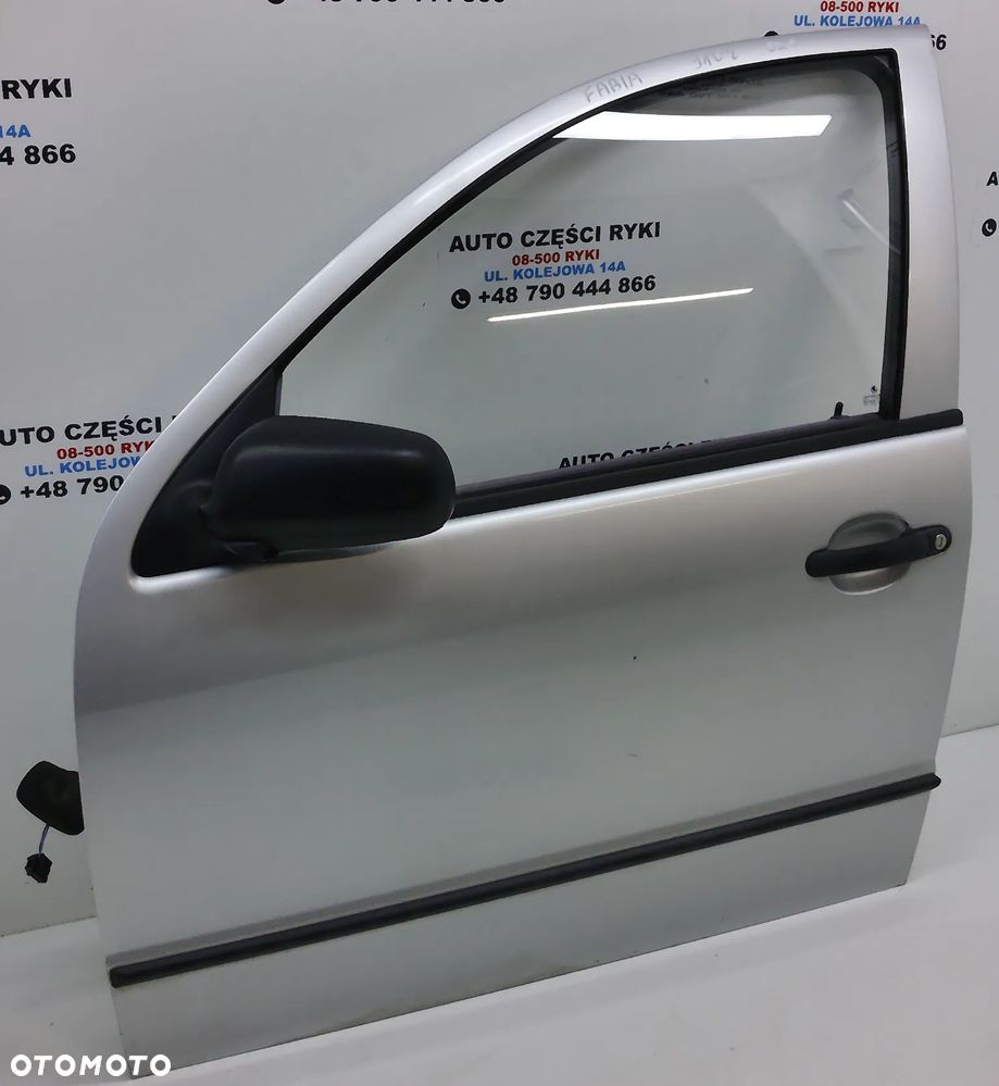 Skoda Fabia I Drzwi Lewy Przód 9102 Lusterko - 1