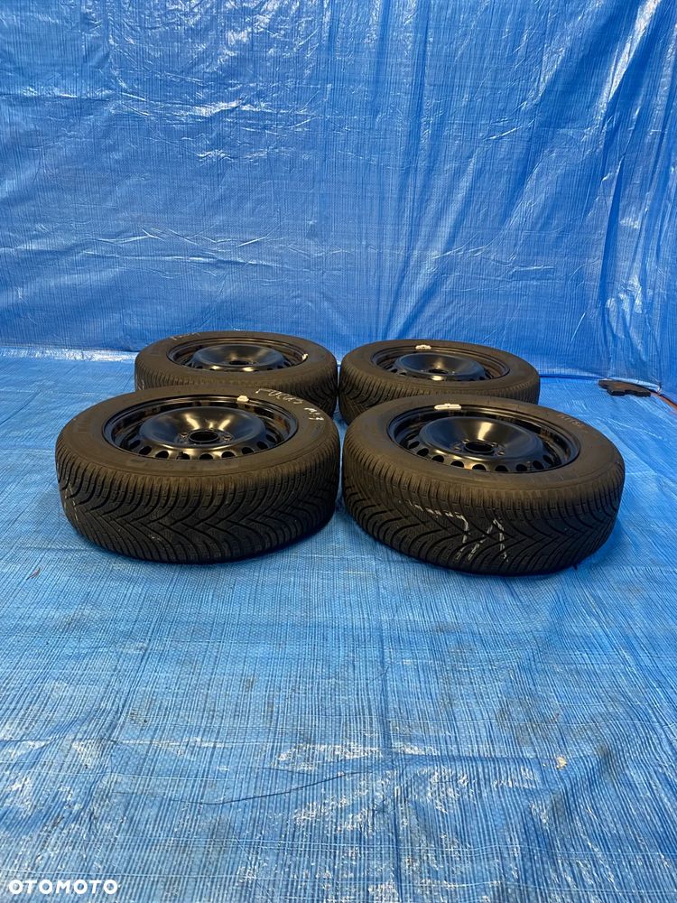 KOŁA KOŁO FELGA STALOWE 6,5J 16" 5X108; 63,4mm ET50 KOMPLET  OPONY KLEBER 7,1mm   FORD Focus, C-Max, Fiesta, Galaxy, Kuga, Mondeo, S-Max VOLVO V40 V60 V70  ITP. - 4