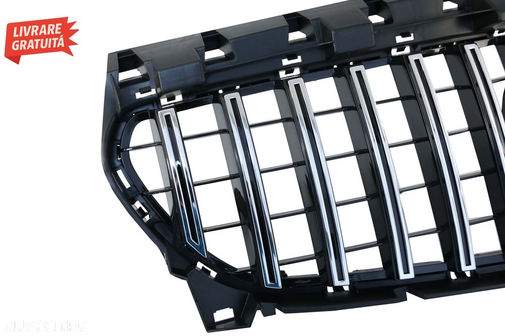 Grila Centrala Mercedes CLA C117 X117 W117 Facelift (2016-2018) CLA45 GT-R Panamer- livrare gratuita - 3