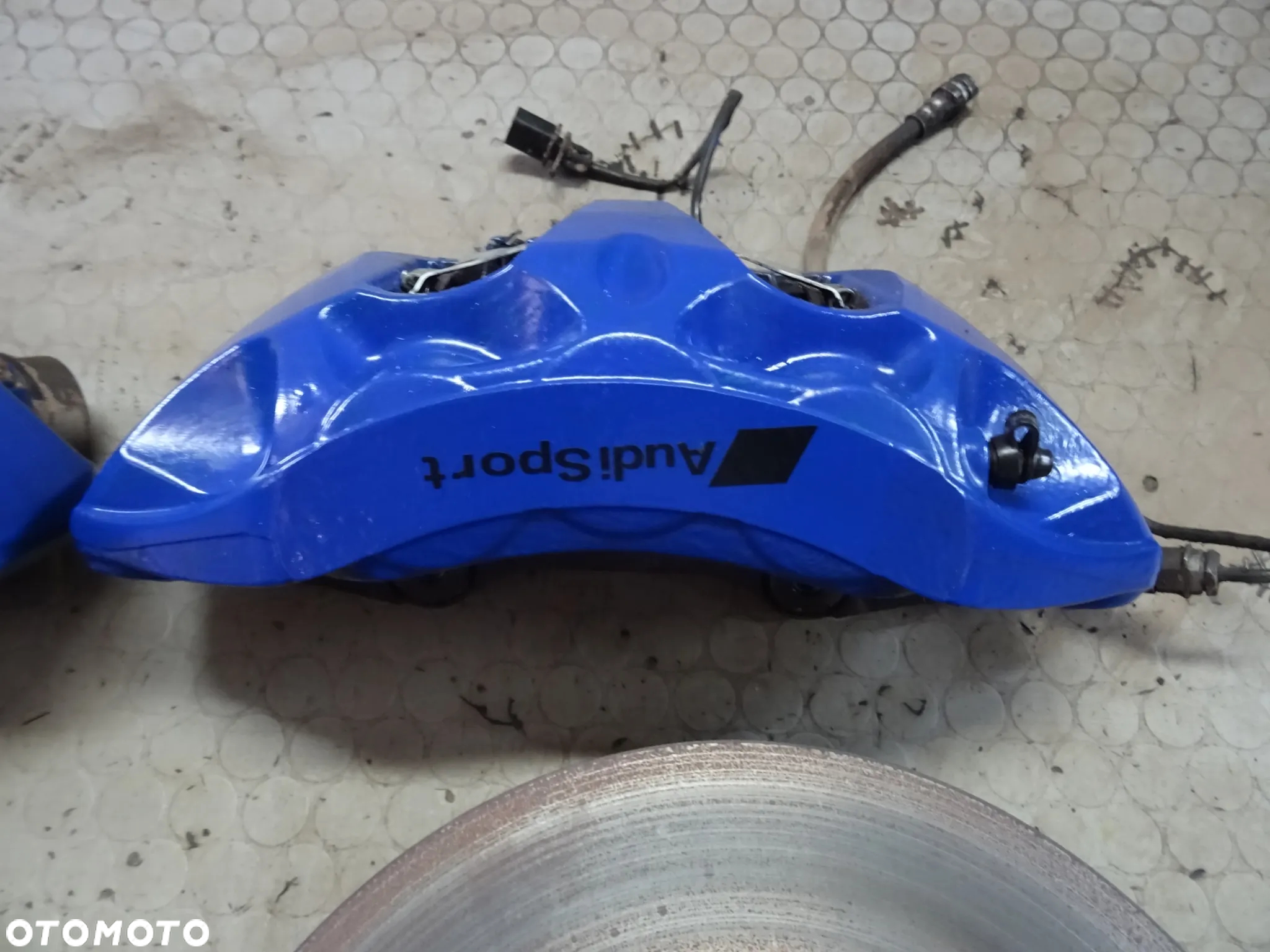 zaciski tarcze klocki 375mm 330mm Audi A6 C8 A7 A4 A5 Q7 czesci - 5
