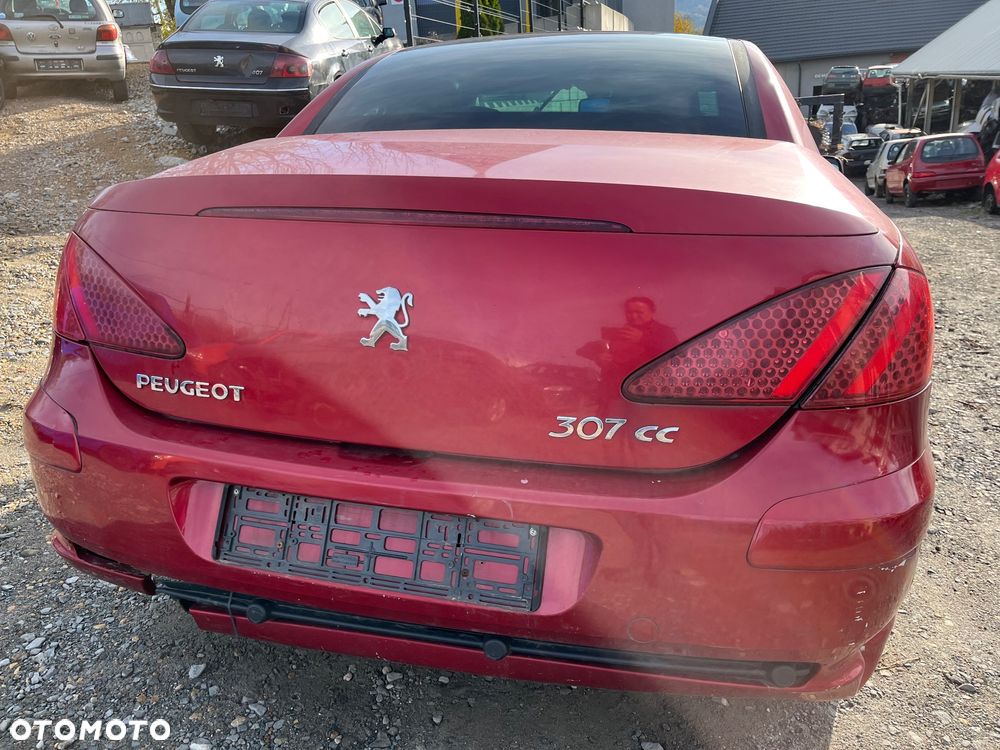 Fotel przód prawy lewy skóra Peugeot 307 CC - 7