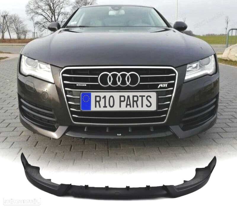 SPOILER LIP FRONTAL AUDI A7 4G 10-14 LOOK ABT - 1