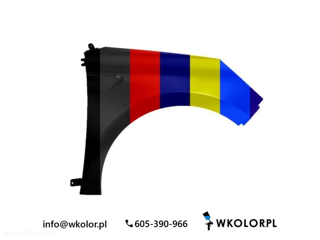 NOWY BŁOTNIK RENAULT CLIO V 2019- LAKIEROWANY W KOLOR - 1