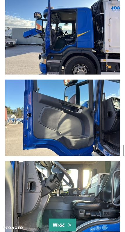 Scania P370 6X2 EURO6 Smieciarka JOAB dwukomorowa - 9