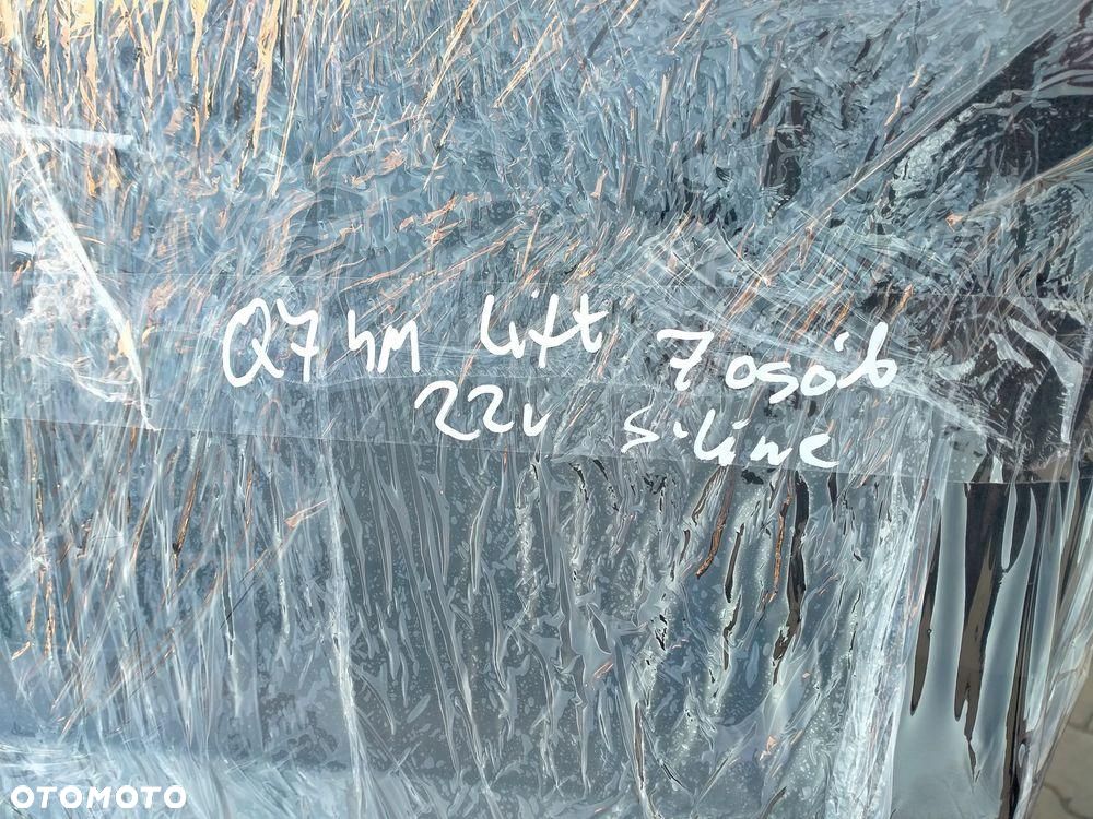 AUDI Q7 4M LIFT 22r FOTELE KANAPA BOCZKI TAPICERKA SKÓRA CZARNA - 2