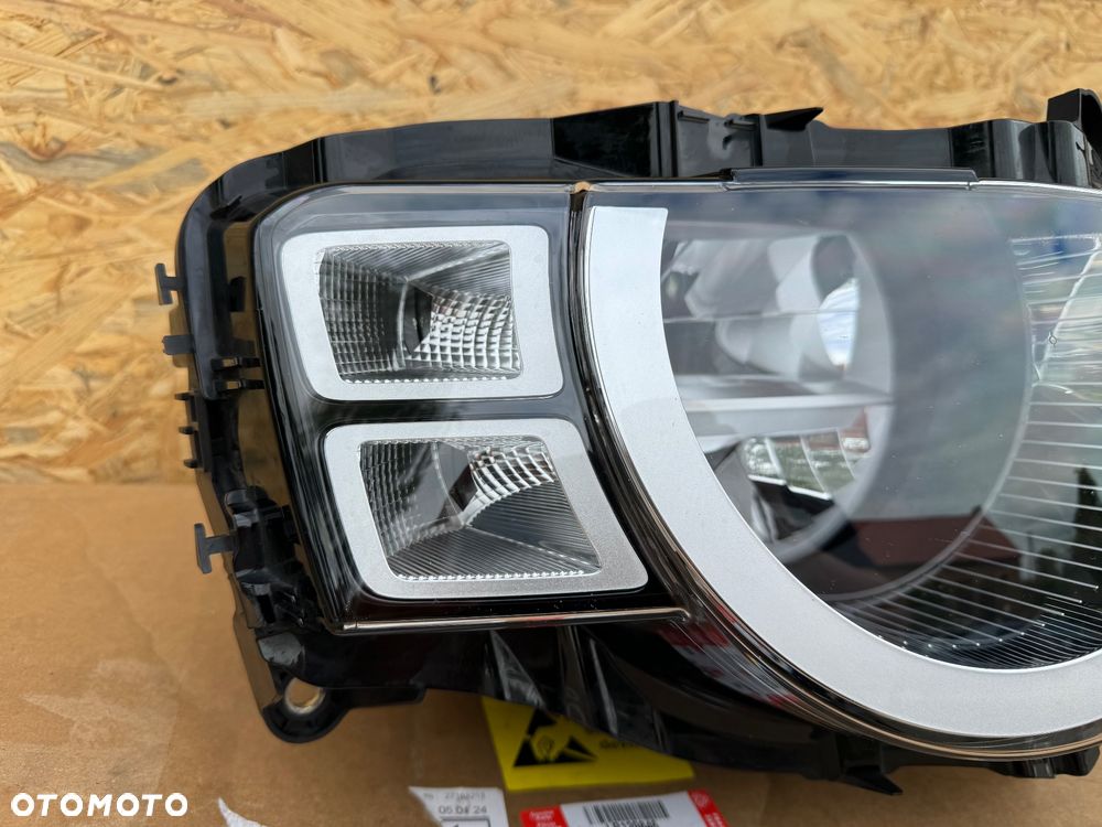 LAMPA REFLEKTOR PRZÓD PRZEDNIA PRAWA RH LAND ROVER DEFENDER II 2 FULL LED PRZETFORNICA JEŻ L8B2-13W029-BF ORYGINAŁ - 2