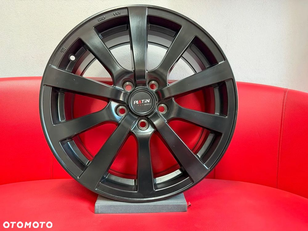 Felgi aluminiowe PLATIN P58 5x108r17 et48 CZARNY/MAT FORD VOLVO PEUGEOT CITROEN OPEL nowe!!!! - 1