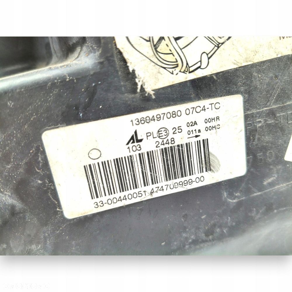 LAMPA LEWA Fiat Ducato Peugeot Boxer Citroen Jumper lewy przód 1369497080 - 2