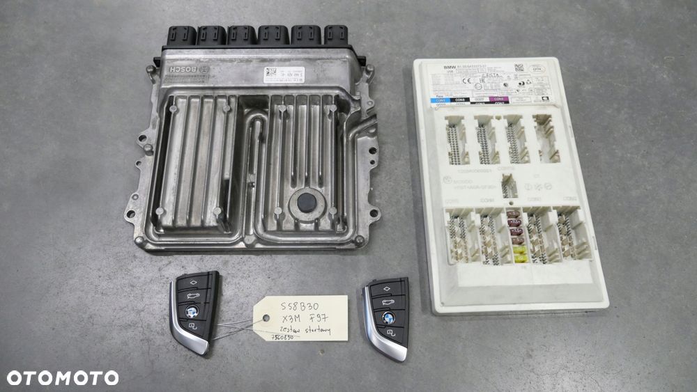 bmw x3m x4m g01 f97 f98 komputer sterownik silnika bdc klucz s58b30a s58 - 2