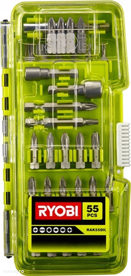 RYOBI WIERTARKA WKRETARKA 18V 4Ah 2Ah ODKURACZ - 4