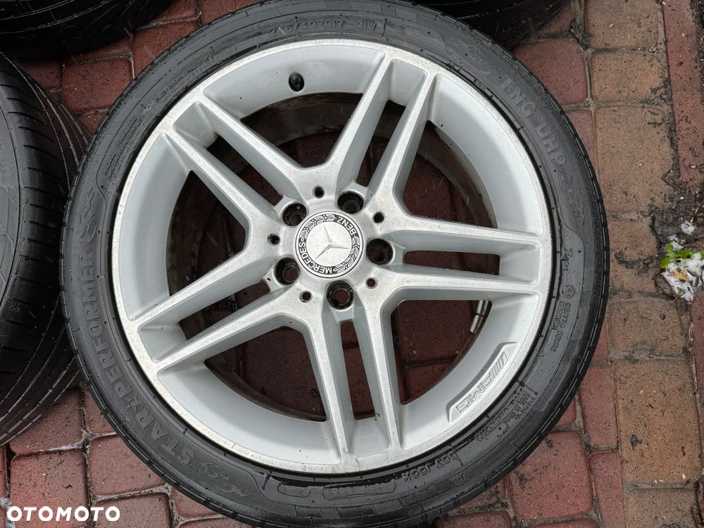FELGI ALUMINIOWE MERCEDES AMG W204 17 CALI 5X112 ET47 ET58 - 2