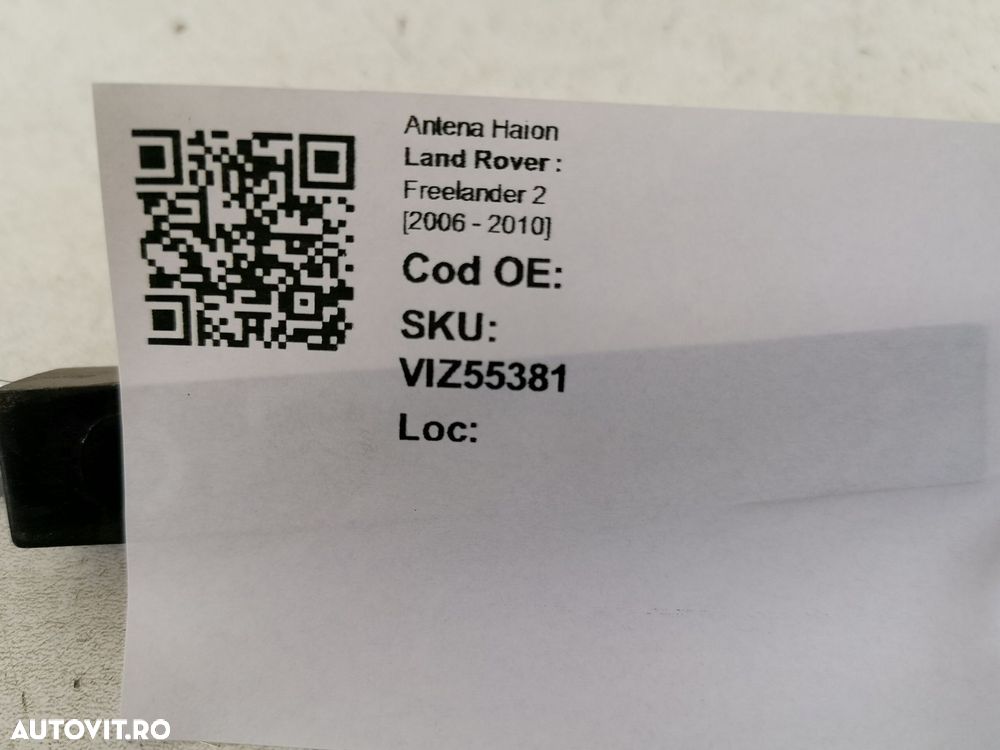 Antena Haion Land Rover  Freelander 2 [2006 - 2010] Originala In Stare - 8