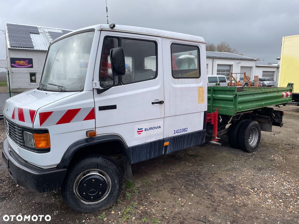 Mercedes-Benz Vario 609 Wywrotka Meiller, Żuraw Palfinger - 3
